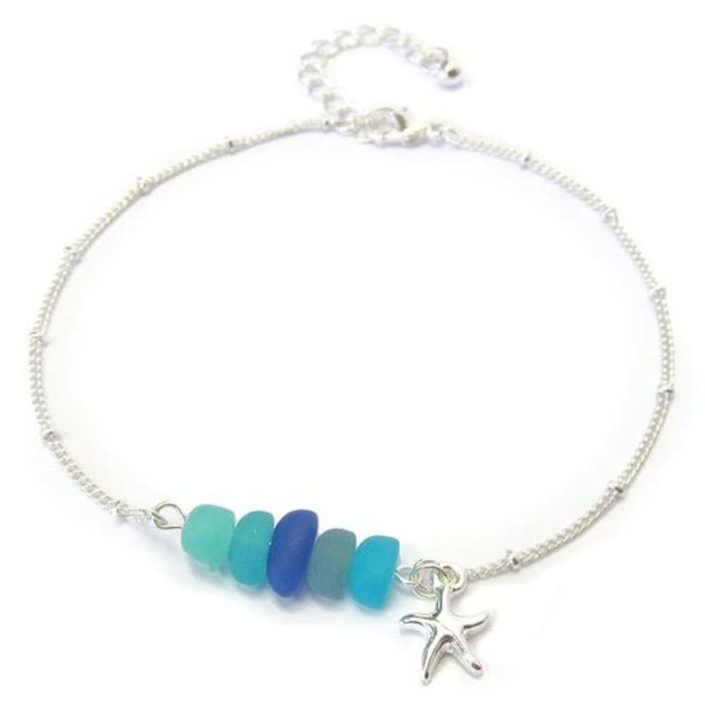 starfish beach anklet